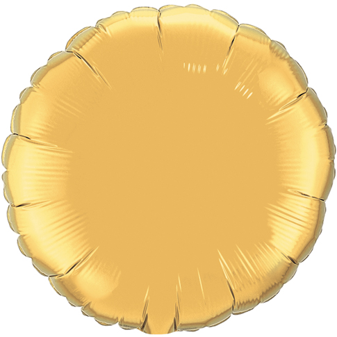 18" Gold Round - Click Image to Close
